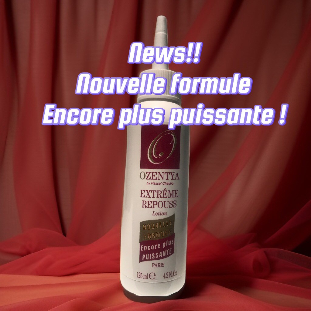 News ! nouvelle formule encore plus puissante Traitement anti-chute extrême pouss  Ozentya 125 ml