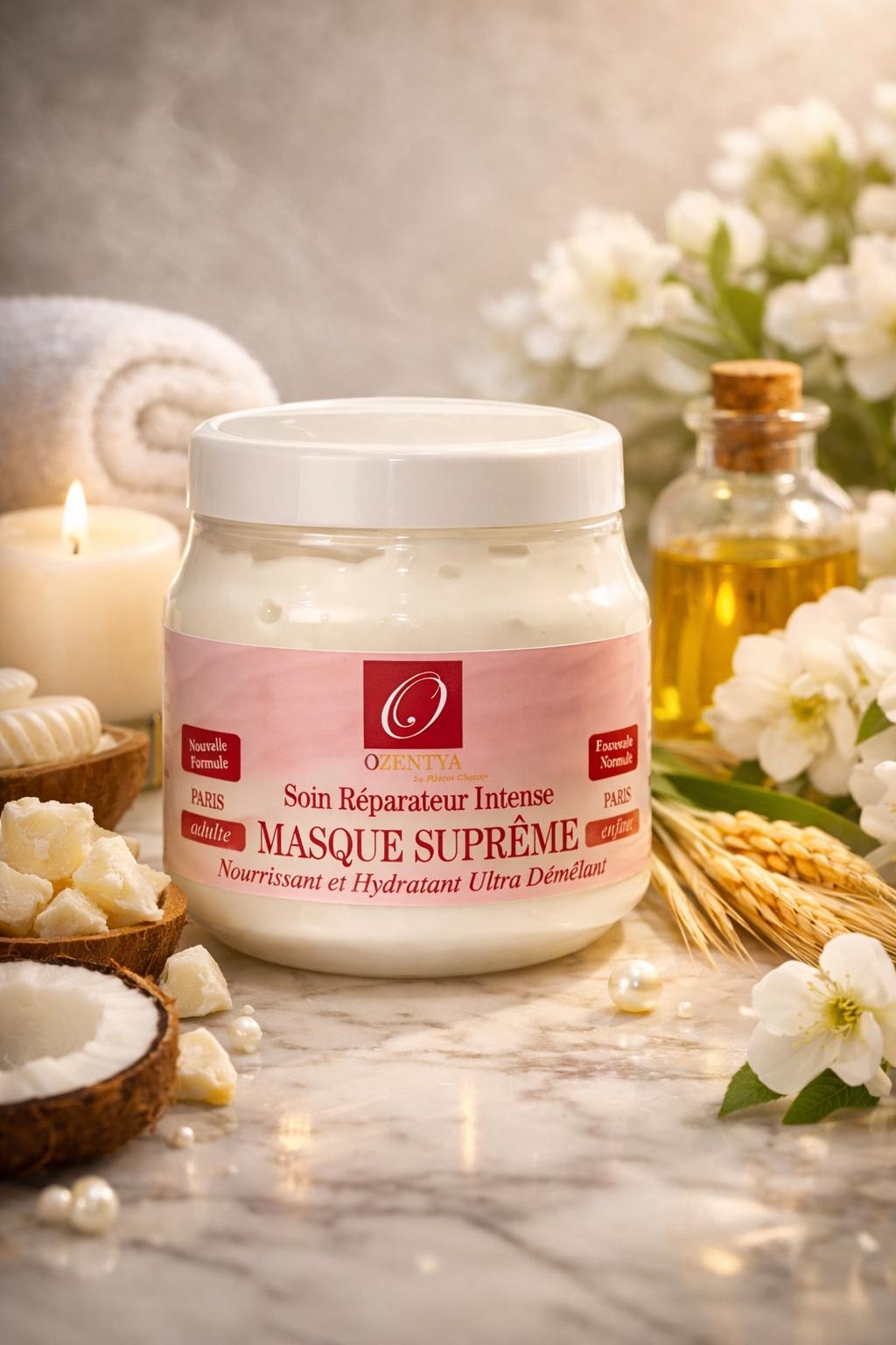 Masque suprême "Hydratez, Réparez, Rayonnez – En Un Seul Geste"