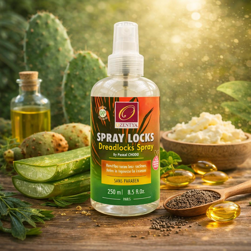 Spray Locks Ozentya – Hydratation quotidienne & brillance sans résidus (250 ml)